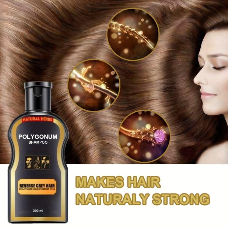 200ml 400ml Polygonum Shampoo Hair Care Shampoo Natural Hair Shampoo