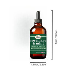 Natural Rosemary & Mint Hair Essential Infused With Biotin
