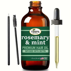 Natural Rosemary & Mint Hair Essential Infused With Biotin