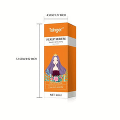 Hair Care Serum for Thicker Fuller Hair with Vitamins & Oils