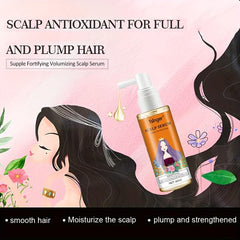 Hair Care Serum for Thicker Fuller Hair with Vitamins & Oils