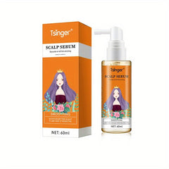 Hair Care Serum for Thicker Fuller Hair with Vitamins & Oils