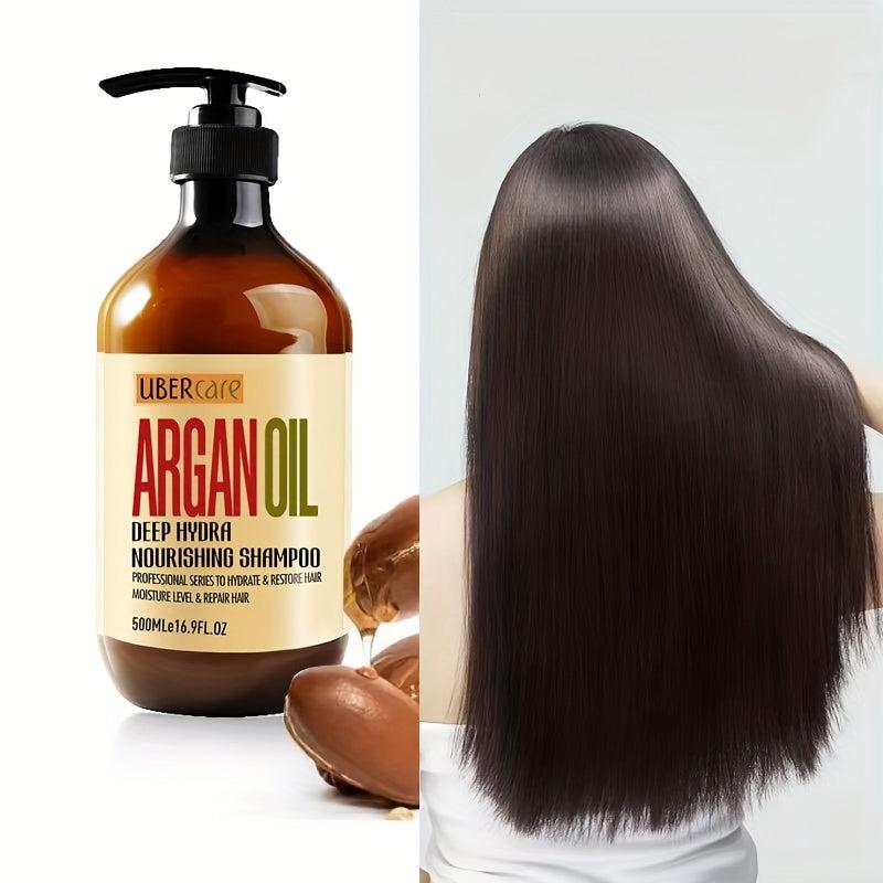 Argan Shampoo & Conditioner for Stronger Hair Women Men
