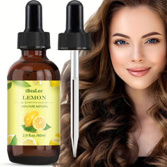 60ml Lemon Hair Care Essential Oil with Glass Dropper