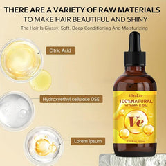 60ml Vitamin E Hair Care + Pure Vitamin E Essential For Hair