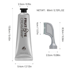2pcs Gray Hair Coverage Hair Dye Cream