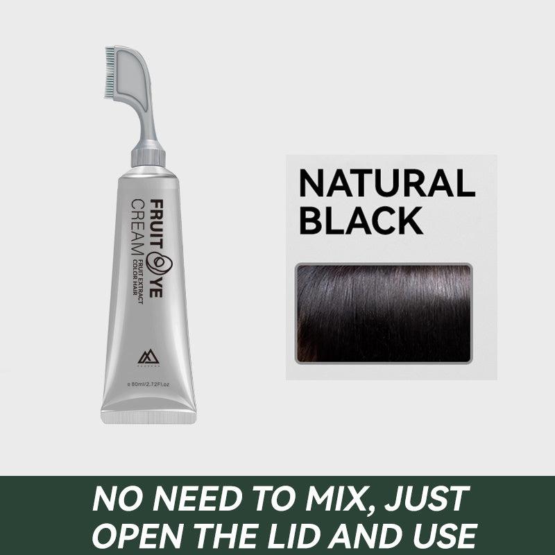2pcs Gray Hair Coverage Hair Dye Cream