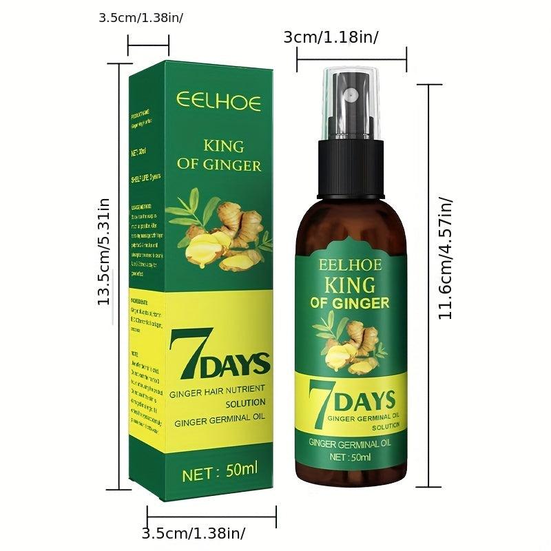30ml Ginger Hair Care Essential Serum for Strong Roots and Revitalized Hair