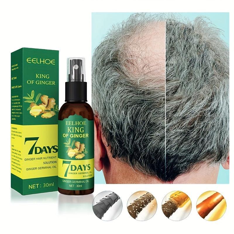 30ml Ginger Hair Care Essential Serum for Strong Roots and Revitalized Hair