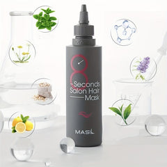8 Second Hair Mask Conditioner 200ml Bottle Silky Smoothness