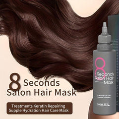 8 Second Hair Mask Conditioner 200ml Bottle Silky Smoothness