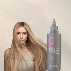 8 Second Hair Mask Conditioner 200ml Bottle Silky Smoothness
