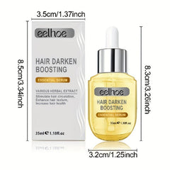 Hair Darken Boosting Serum Repair Damaged Dry Hair