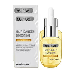 Hair Darken Boosting Serum Repair Damaged Dry Hair