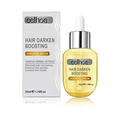 Hair Darken Boosting Serum Repair Damaged Dry Hair