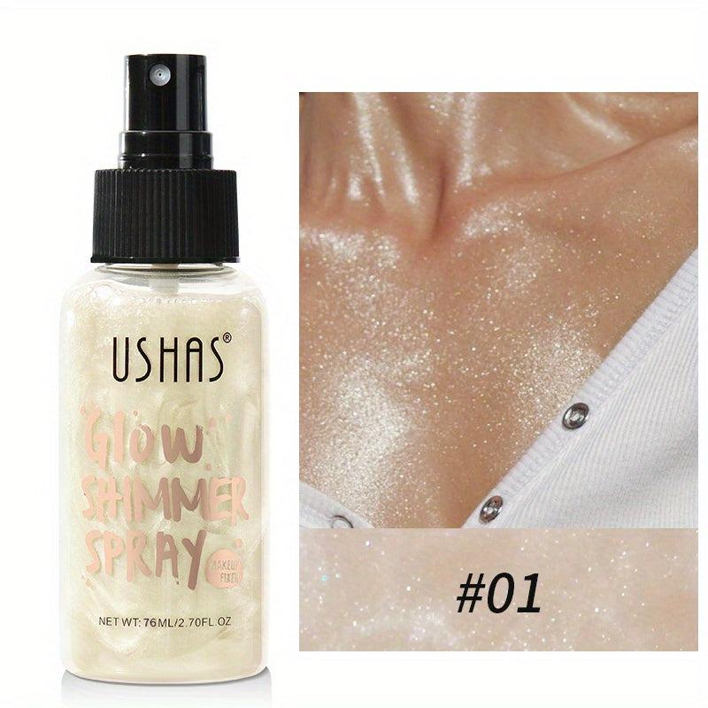 Body Glitter Spray Waterproof Long Lasting