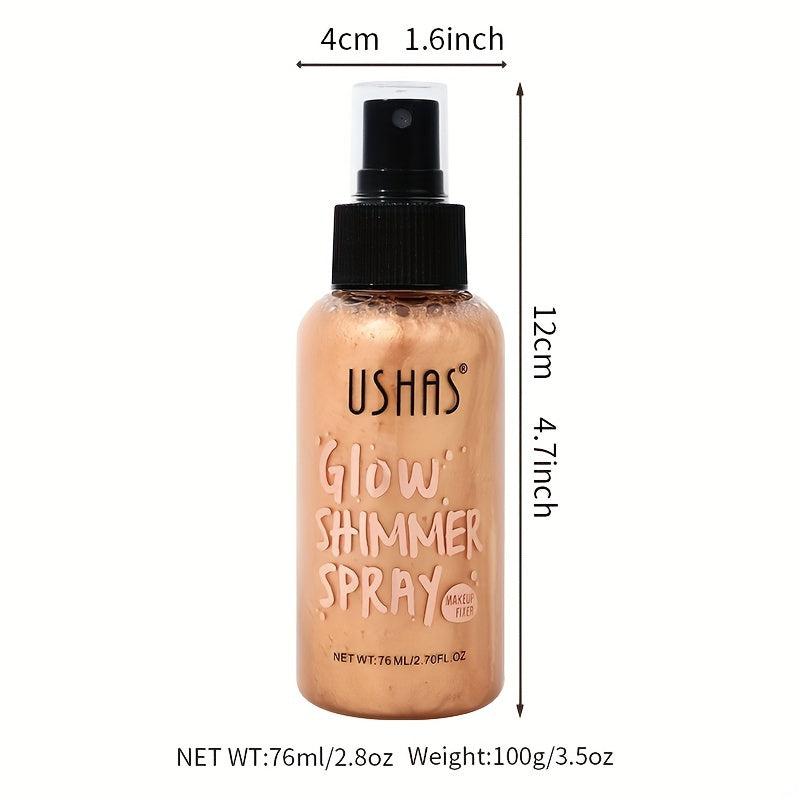 Body Glitter Spray Waterproof Long Lasting