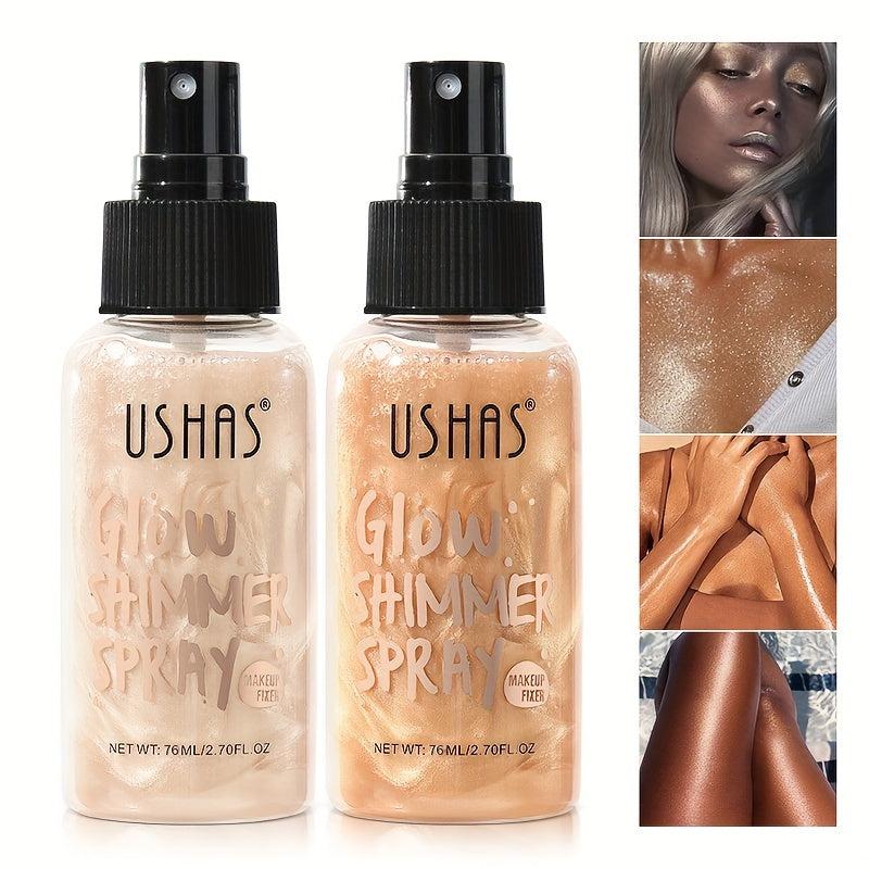 Body Glitter Spray Waterproof Long Lasting