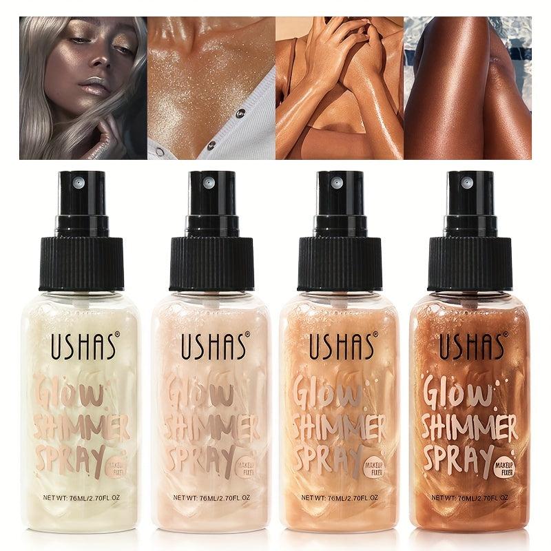 Body Glitter Spray Waterproof Long Lasting