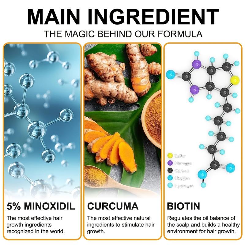 Polygonum Multiflorum Hair Serum Healthy Hair Root to Tip