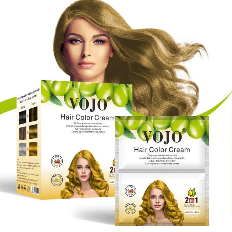 Halloween Hair Dye Cream x10 40ml - Natural Plant Foam Hair Color