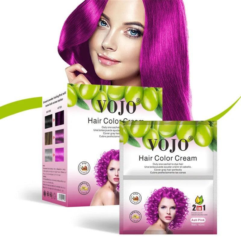 Halloween Hair Dye Cream x10 40ml - Natural Plant Foam Hair Color