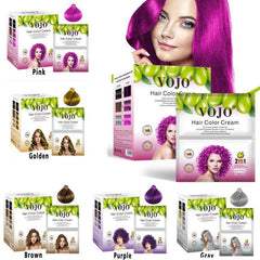 Halloween Hair Dye Cream x10 40ml - Natural Plant Foam Hair Color