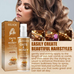Oats & Honey Leave-in Conditioner Hair Essence Deeply Repairs & Smoothes Hair