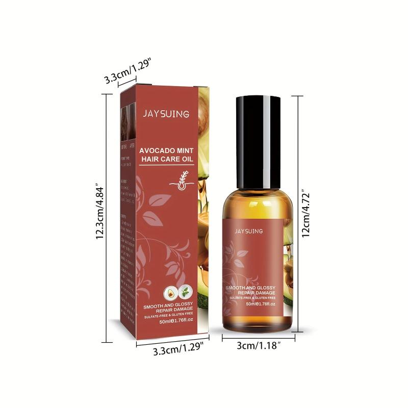 Avocado Mint Hair Care Moisturizing Essential For All Hair Types