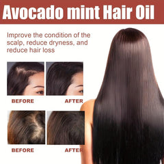 Avocado Mint Hair Care Moisturizing Essential For All Hair Types