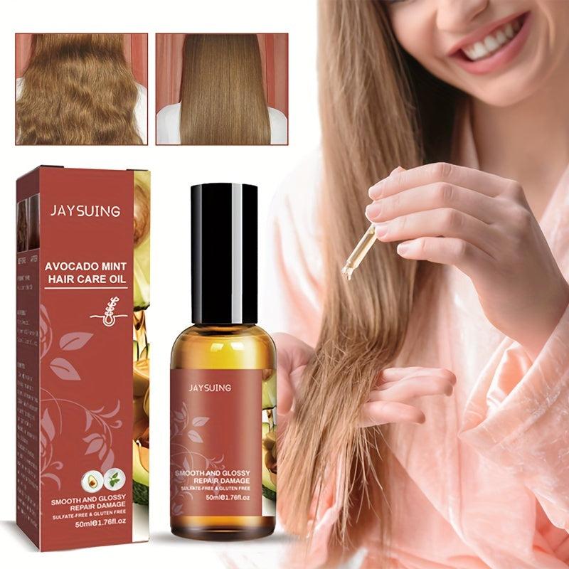 Avocado Mint Hair Care Moisturizing Essential For All Hair Types