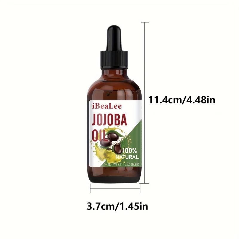 Organic Jojoba Hair Care 100% Pure Moisturizing For Face Hair & Scalp Care Skin