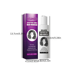 100ml 2pcs Curly Hair Styling Cream Mousse for Soft Curls