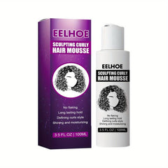 100ml 2pcs Curly Hair Styling Cream Mousse for Soft Curls