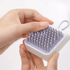 Keratin Repair Shampoo Set with Scalp Massager