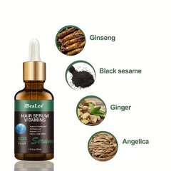 Ginger Germinal Hair Serum for Longer Fuller Hair