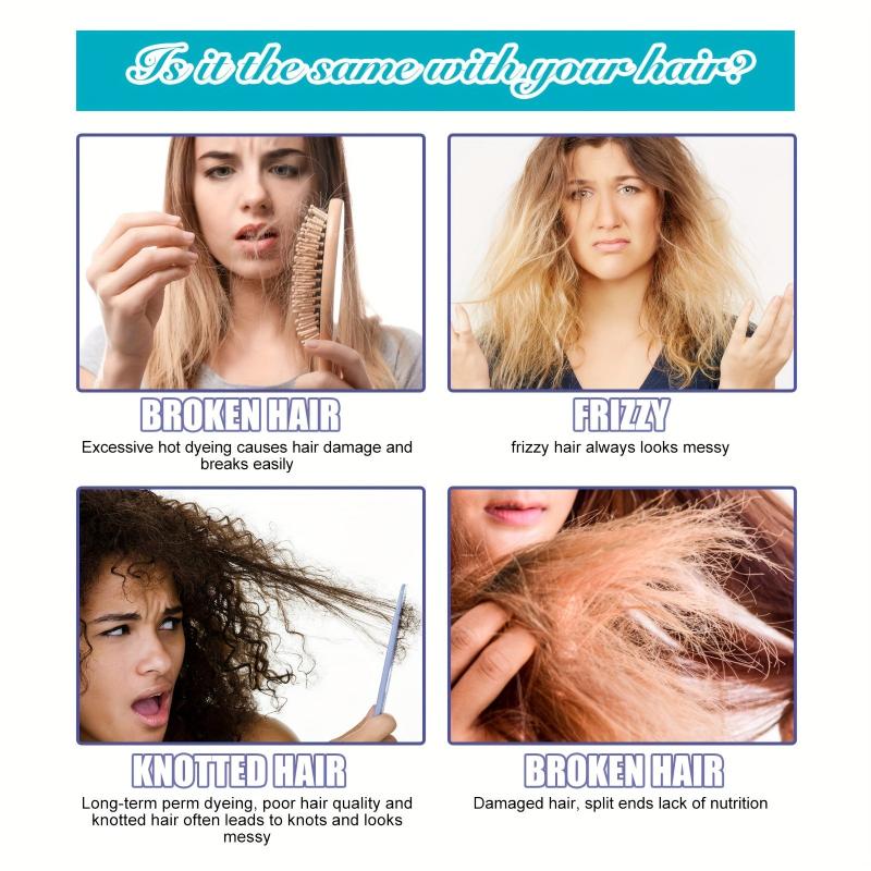 Smooth Anti Frizz Shampoo - Repairing Dry Damaged Hair