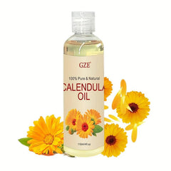 Calendula Hair Care Essential: Flower Extract Almond Base - 100 Pure & Natural
