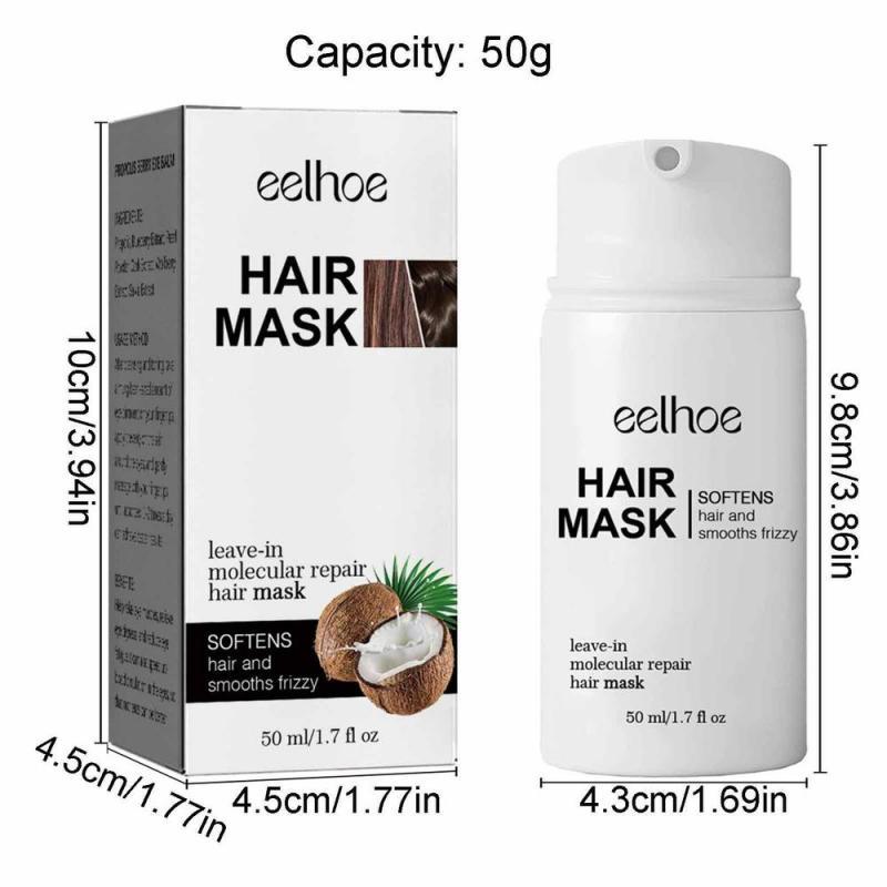 50ml Deep Conditioner Dry Damaged Hair Cream Anti Frizz Conditioning