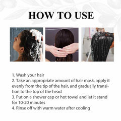 50ml Deep Conditioner Dry Damaged Hair Cream Anti Frizz Conditioning