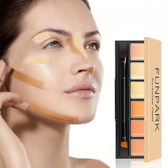Prof Correction Concealer Tray Contouring Cream Set For Tattoo Correcting