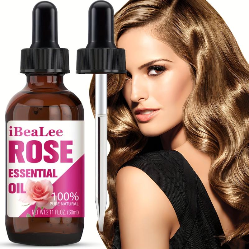 100% Pure Natural Rose Hair Care Beauty - Face Hair & Scalp Care Organic Blend