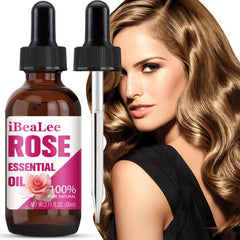 100% Pure Natural Rose Hair Care Beauty - Face Hair & Scalp Care Organic Blend