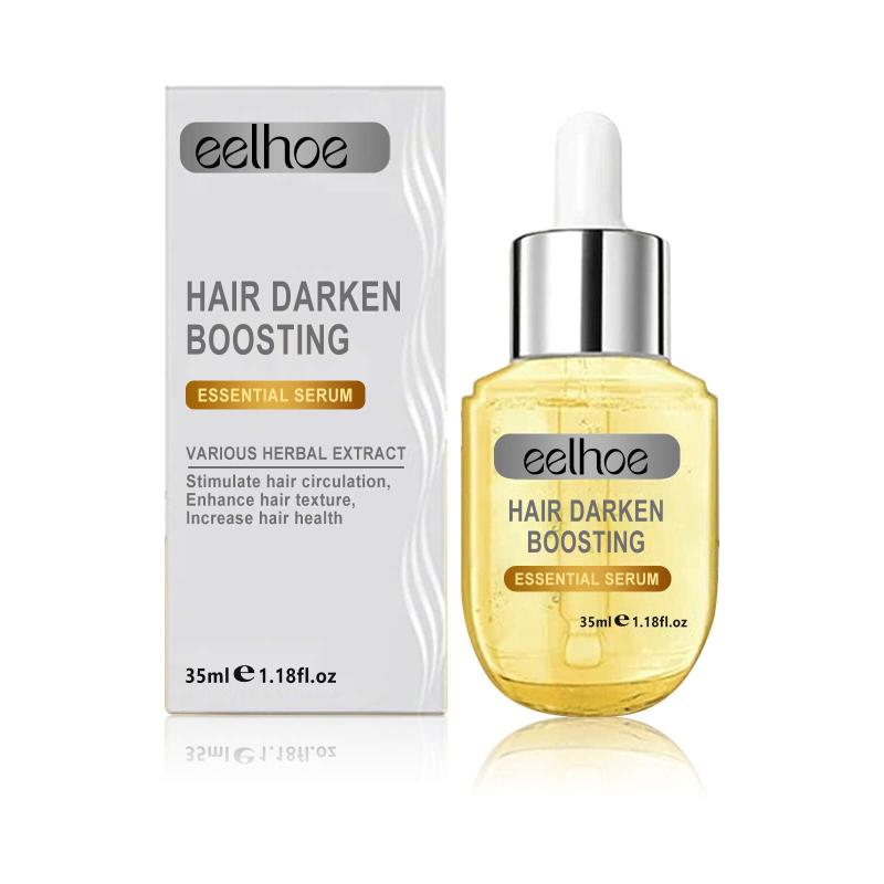 Hair Darken Boosting Serum Daily Hair Care Essential Healthy Hair