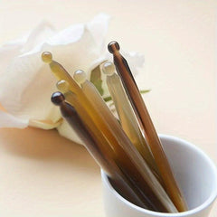 Eye Cream Massager Wand & Natural Horn Gua Sha Board