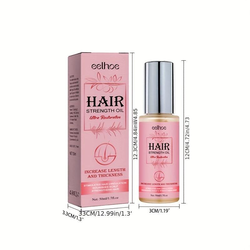 Hair Oil for Moisturized Roots & Strength, Essential Care for All Hair Types