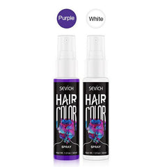 2pcs Halloween Disposable Hair Dye Spray Temporary Instant Hair