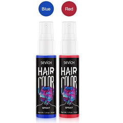 2pcs Halloween Disposable Hair Dye Spray Temporary Instant Hair