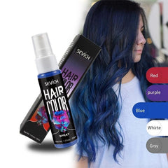2pcs Halloween Disposable Hair Dye Spray Temporary Instant Hair