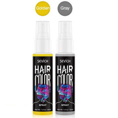 2pcs Halloween Disposable Hair Dye Spray Temporary Instant Hair